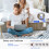 Power Strip Surge Protector 5 AC Outlets 3 USB 5 Ft 4