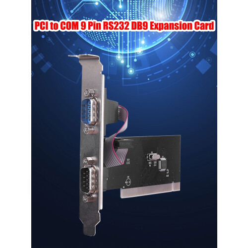 Industrial Control PCI to RS232 Serial Card DB9 1