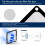 Dustproof Mesh Cover Net with Magnetic Frame for PC Fan 5