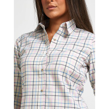 JACK PYKE Ladies Countryman Long Sleeve Shirt Large Check Navy Size 14