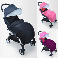 (red) New Baby Stroller Warm Foot Cover compatible with Yoya Yoyo Yoyo2 Yoyo+ Podotheca Black Minne Micky Cartoon Foot Set Stroller Accessories