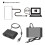 Wireless USB Adapter for Switch/OLED and PC, 2-Port 8