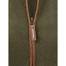 JACK PYKE Ladies Sherpa Fleece Gilet Olive XX-Large