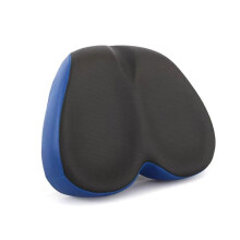 (Blue) Comcompatible withtable Bike Saddle Noseless Road Mtb Bike Seat Mountain Bicycles Seat