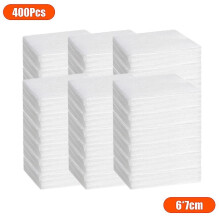 (6cm x 7cm 400Pcs) Tactical Gun Cleaning Patches Rifle Pistol Clean Cloth Shotgun Gun Cleaning Tool Highly Water Absorption Cotton Hunting Gun Tool