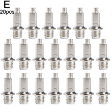 (Long jump spikes) Replacement Running Shoe Spikes 20 x Pyramid Spikes