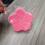 Silicone eyeshadow brush cleaner heart-shaped 1 piece 8