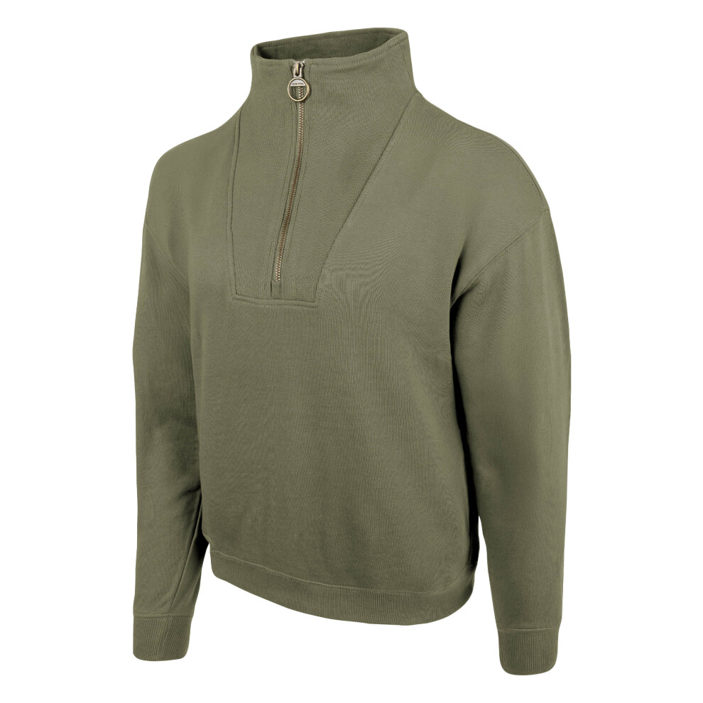 Jack Pyke Half Zip Sweatshirt For Women Sage M