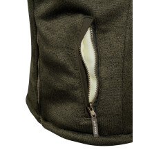 JACK PYKE Ladies Scandinavian Fleece Jacket Dark Olive Medium