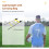 Agility-Leiter, 12 Meter, 24 Segmente, mit Tragetasche, Fußballtrainingsseil-Leiter-Set 5