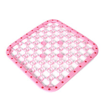 Lot de 2 dessous de plat de cuisine, sets de table, tapis isolants pour évier, filtre égouttoir rose