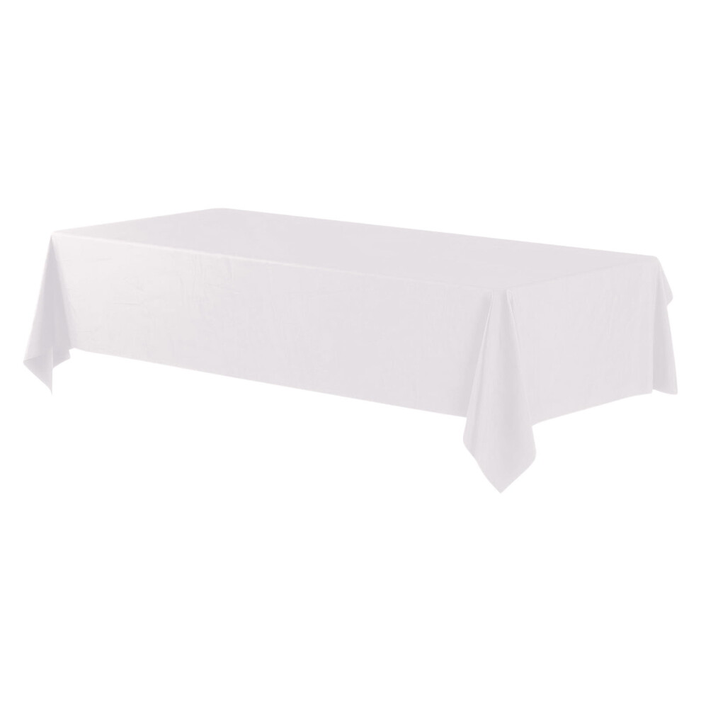 Disposable stretch tablecloth rectangular 1 pack