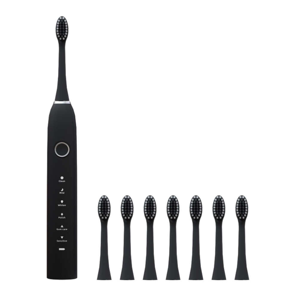 Zeceouar Electric Toothbrush with 8 Brush Heads and 6 Modes