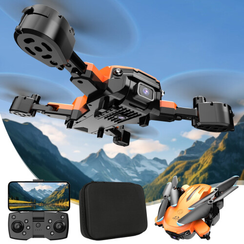 Drone com câmera 4K FPV dobrável e controle remoto 1