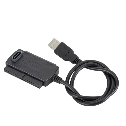 jixopn Καλώδιο σκληρού δίσκου USB2.0 σε SATA PATA IDE για 2.5 3.5 ίντσες με τροφοδοτικό 1