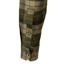 JACK PYKE Ladies Bleasdale Heavy Flannel Shirt Green Size 16