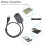 jixopn Καλώδιο σκληρού δίσκου USB2.0 σε SATA PATA IDE για 2.5 3.5 ίντσες με τροφοδοτικό 5