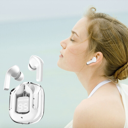 Jacenvly Bluetooth Earbuds with Mic and Digital Display 1