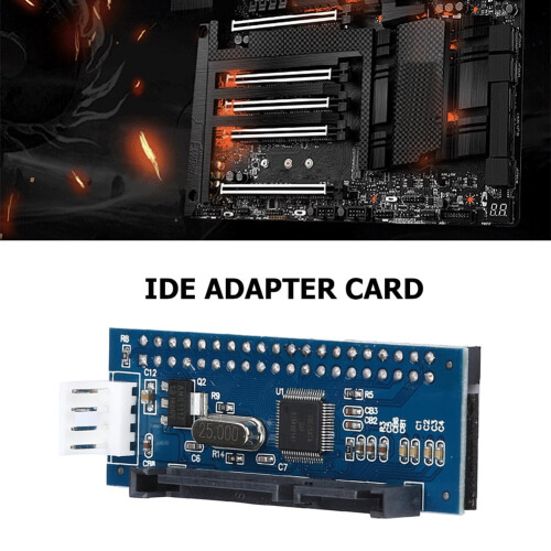 jixopn3.5in HDD SATA PATA IDE Μετατροπέας Κάρτας Σειριακού ATA Παράλληλου Προσαρμογέα ATA Σετ 2
