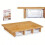 Natural Bamboo Drawer Storage Box Desktop Organizer for Home Use 7