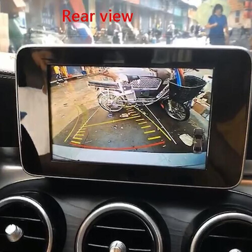 (B class NTG4.5 4.7) compatible with Mercedes Benz Reverse Camera Interface Class A B C E Gla Glc Gle Glk Cla Slk Slc V Ml Front Rear Camera Adapter 1