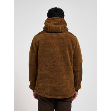 Jack Pyke Men’s Sherpa Fleece Hoodie Gen 2 Brown Camel Small