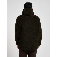Jack Pyke Men’s Sherpa Fleece Hoodie Gen 2 Dark Olive, Small