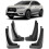 Genuine Full Set Splash Guards Mud Flaps compatible with 2017-2024 DS DS7 DS 7 CROSSBACK 1