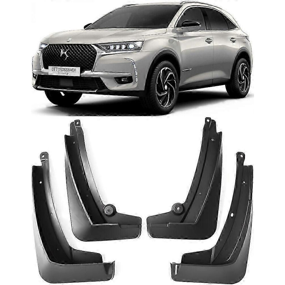 Genuine Full Set Splash Guards Mud Flaps Compatible With 2017-2024 Ds Ds7 Ds 7 Crossback 3216357504352