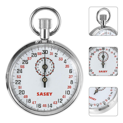 Teaching Aid Mechanical Stopwatch Professional Compact Mechanical Stopwatch 2