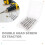 5PCS M10 Screw Tap Extractor Set - Double  Hex Extractor for Broken Screws 1