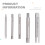 5PCS M10 Screw Tap Extractor Set - Double  Hex Extractor for Broken Screws 7