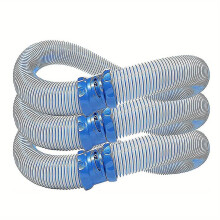 (3PCS, Blue) Compatible Zodiac Baracuda Pool Cleaner Hose Oem Twist Lock R0527700 Mx6 Mx8 X7 T3 T5-a Replacement