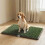 Banheiro grande para cães, verde, com grama artificial, 76 cm 4