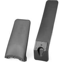 Dirt Bike Front and Back Fenders for Tuttio 01 Electric Bike Kit Black E-Bike Mudguard Replacement Parts