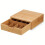Natural Bamboo Drawer Storage Box Desktop Organizer for Home Use 3