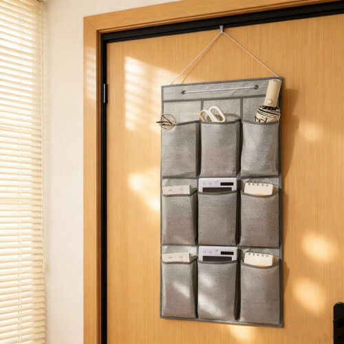 Organizador de sapatos de porta com 9 compartimentos 1