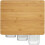 Natural Bamboo Drawer Storage Box Desktop Organizer for Home Use 4