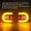 Bicycle Turn Signals Front And Rear , Turn Light With Wireless Remote 4