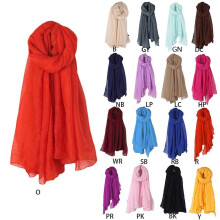 Lightweight Summer Scarf Light Shawl Wrap Cotton Linen Feel Large Long Beach compatible with Head Scarves compatible with Men and Women Travelin