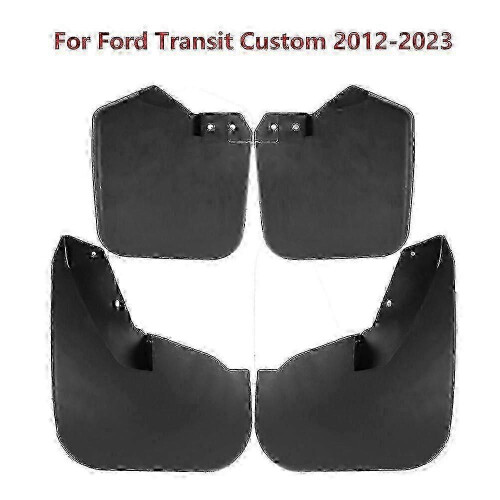 Splash Guard compatible with compatible withd Transit Custom 2012-2023 - Fender Mud Flap Set