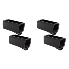 compatible with Eufy S3 Pro Camera Case, Waterproof Silicone Case compatible with Eufy Security Security Camera (4-Black)