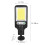 Solar LED-schijnwerper voor buiten, IP65 waterdicht, met bewegingssensor. 4