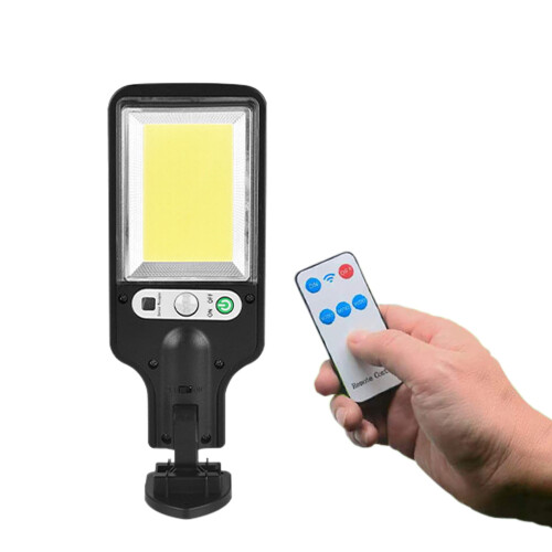 Solar LED-schijnwerper voor buiten, IP65 waterdicht, met bewegingssensor. 1
