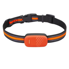 (light orange) Waterproof 4g Gps Tracker for Cat sensor Gps Locator Long Standby Anti loss Tracker Collar Real Time Positioning for Dogs