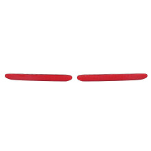 2Pcs Rear Bumper Reflector 33555SEA013 Left Right Enhanced Safety Tail Bumper Reflector Lens compatible with Acura Accord Odyssey CRV Element