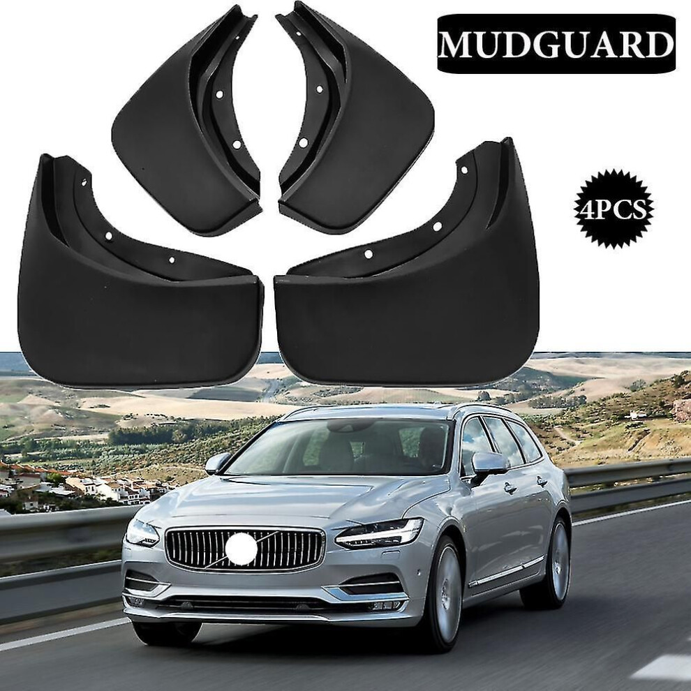 Mud Flaps Compatible With Volvo V90 2017-2019 Mudguards Fender Mud Flap Splash Guard Mudflap Mudguard Car Accessories Front Rear 4Pcs 3682738803015