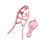 WJSXC Eieröffner und Schneebesen pink 2-in-1 1