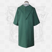 (S, green) Magic Academy Quidditch Robe Costume Cloak Dress Cloak Magic Robe