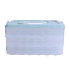 3-layer Deviled Egg Tray with Lid, Egg Carrier Box Dispenser
